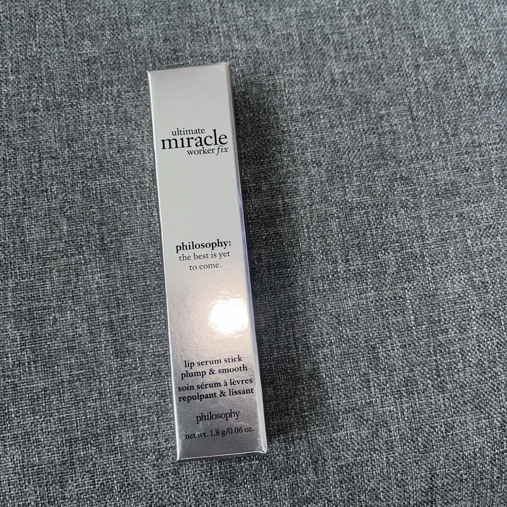 Philosophy Ultimate Miracle Worker FIX Lip Serum Stick .06 oz  NEW IN BOX